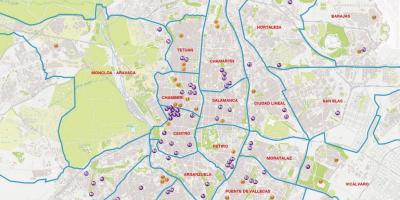 Баррио Саламанка Мадрид мапи