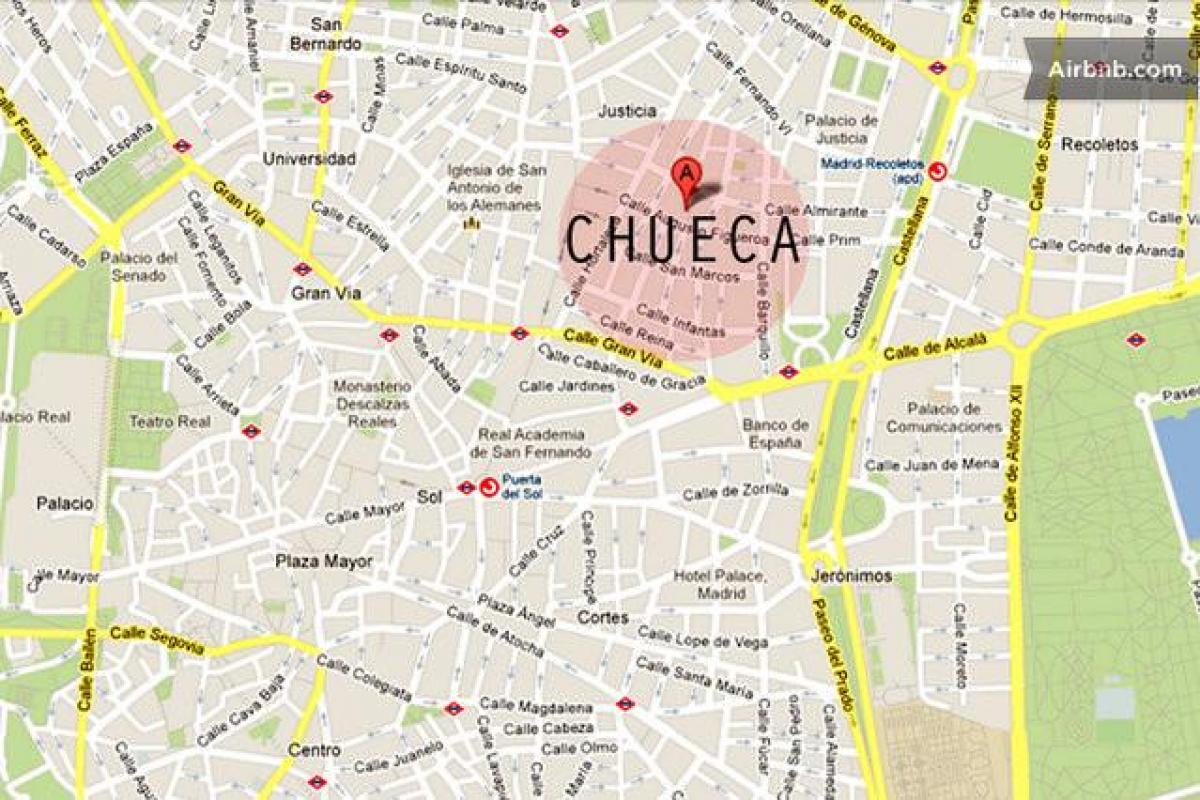 Мадрида Чуэка мапи