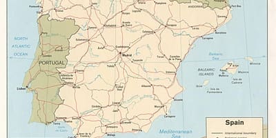 Мадрид на мапи